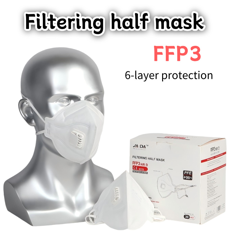 Anti Pollution Mask - 20 Pezzi/Scatola Mascherina Pieghevole FFP3 NR