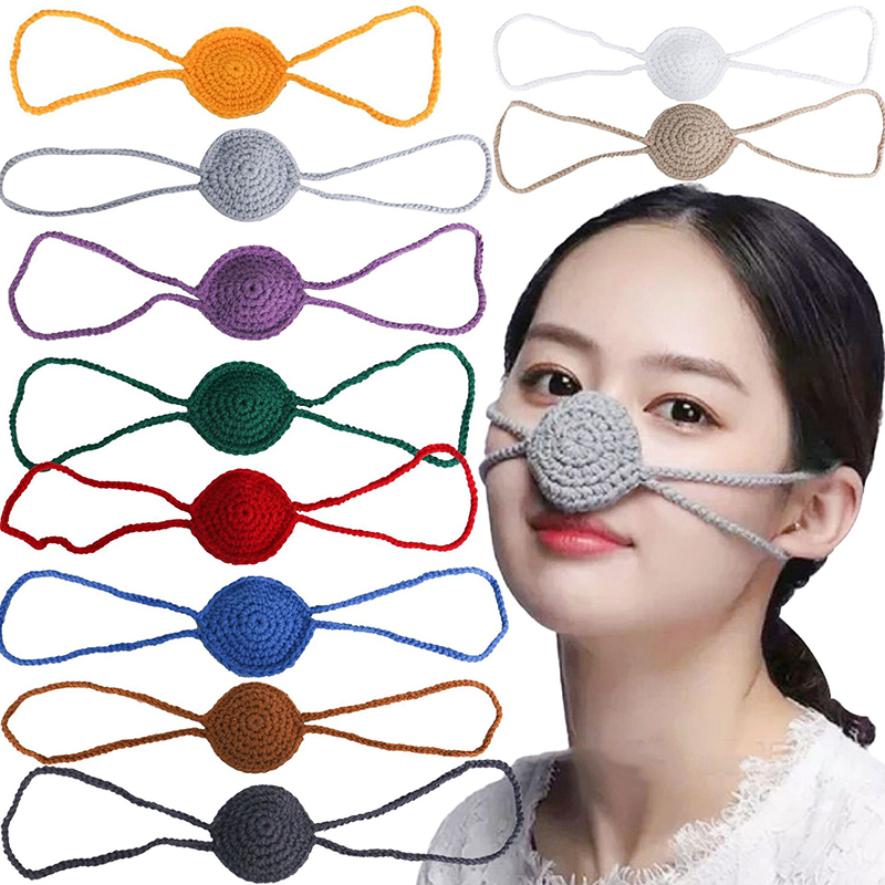 Anti Pollution Mask - Copertura scalda naso Calore esterno Antigelo