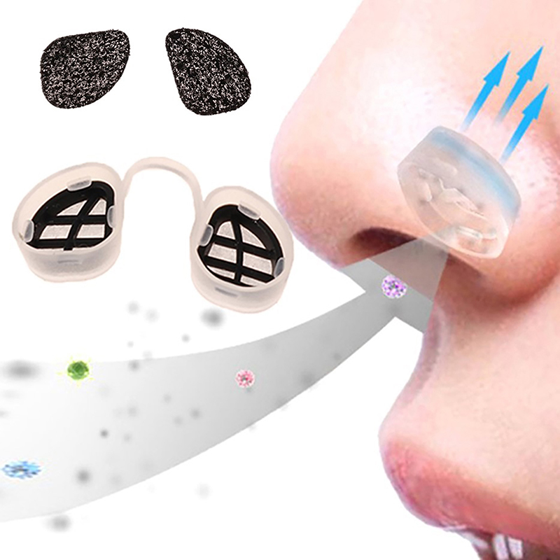 Anti Pollution Mask - Filtri Nasali Invisibili Confortevoli, Maschera Anti-Inquinamento