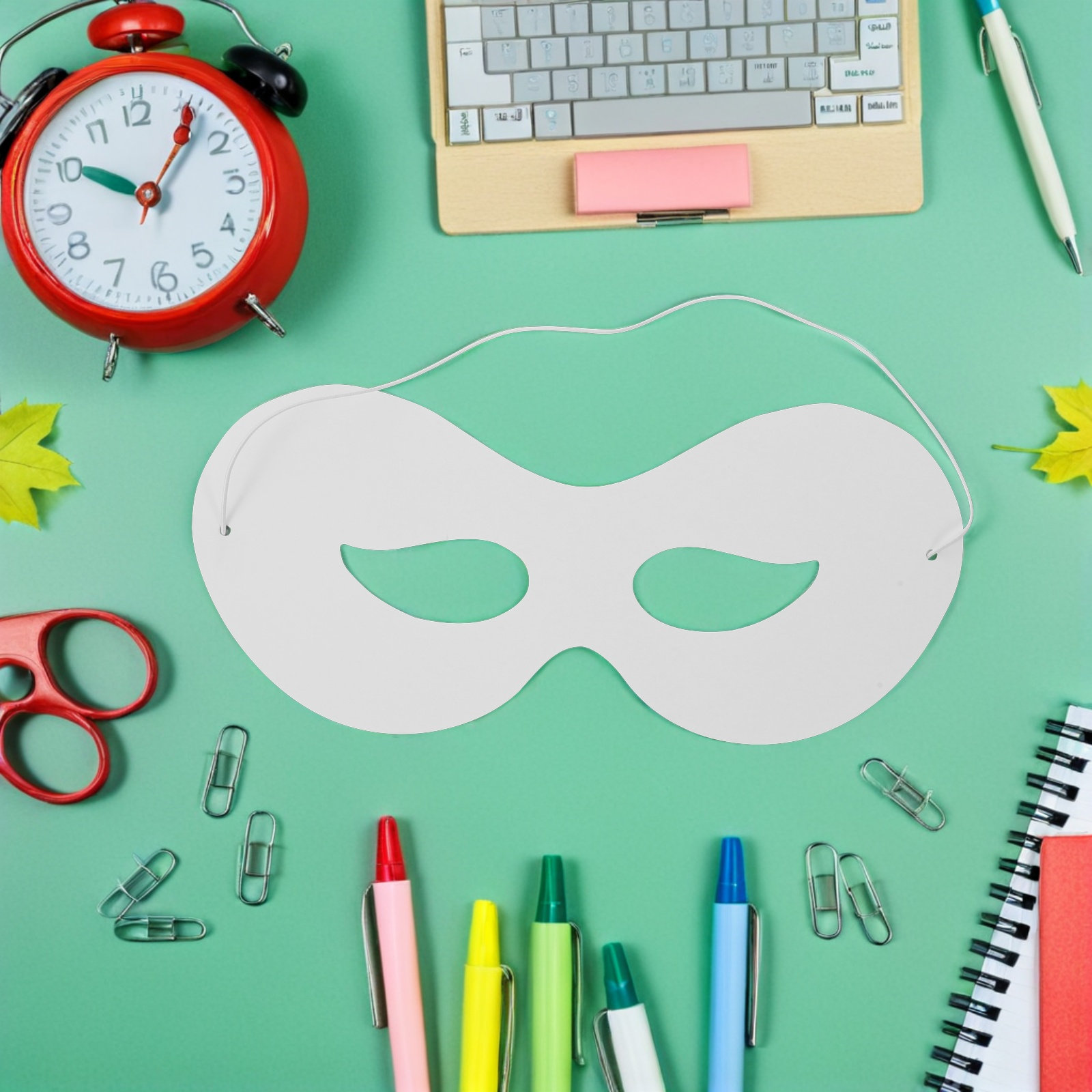40 Maschere di Carta Bianca Di - Kids Face Mask recensione e prezzo