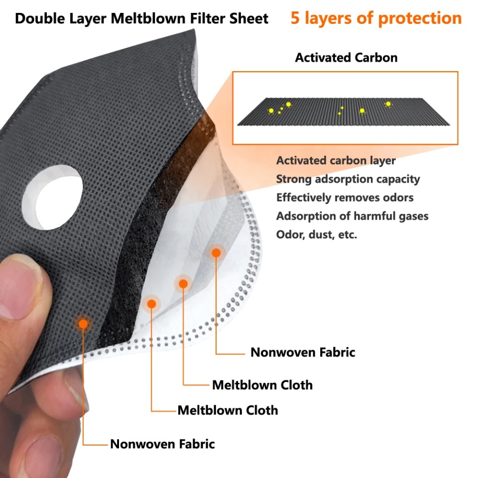1PCS Maschera da ciclismo con  - Anti Pollution Mask recensione e prezzo