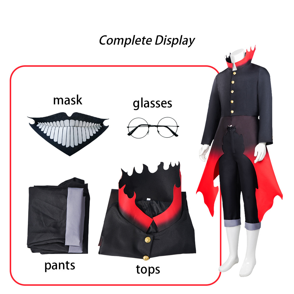 Anime Dandadan Okarun Costume  - Black Face Mask Pack recensione e prezzo