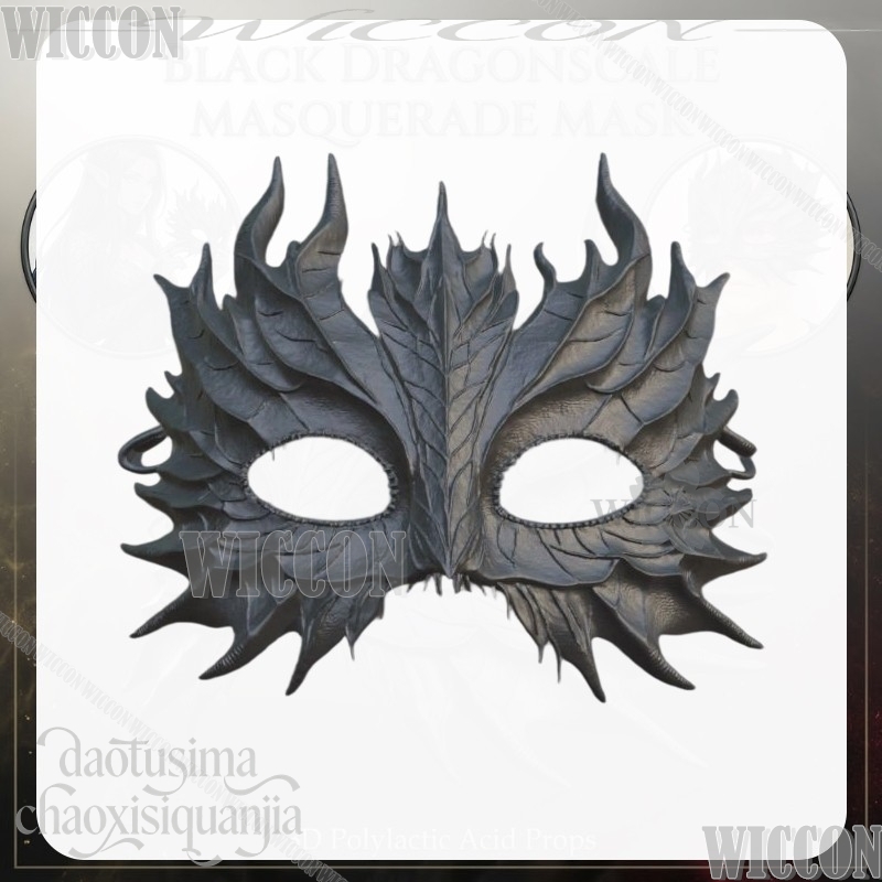 Maschera Nera a Squame di Drag - Black Face Mask Pack recensione e prezzo